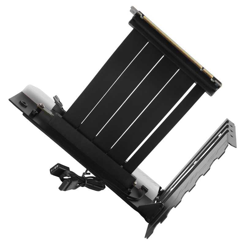 Pcie 4.0 X16 Riser Cable 90 Degree - Pionowy uchwyt do montażu karty graficznej