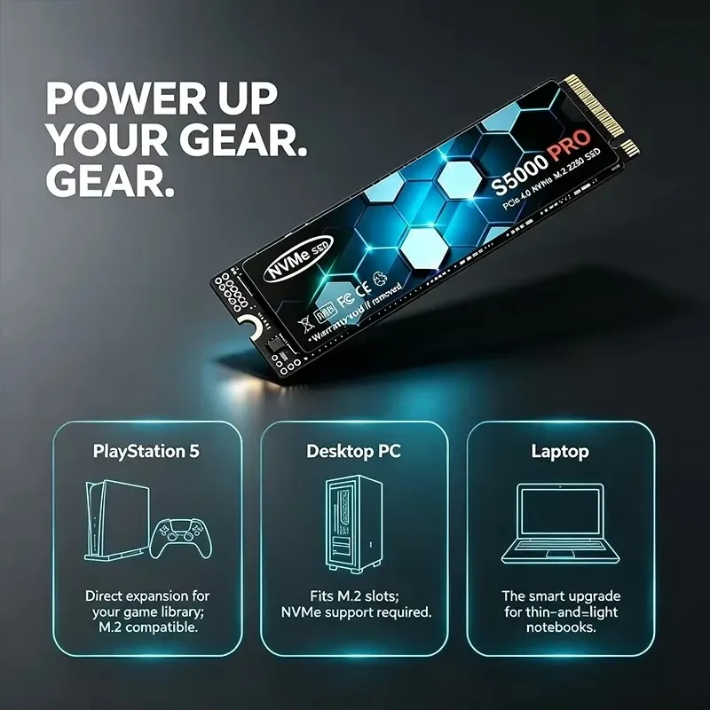 Nowy dysk SSD S5000 PRO M.2, 1 – M.2 Nvme 4Tb Pcie 4.0 Ssd recenzja i cena