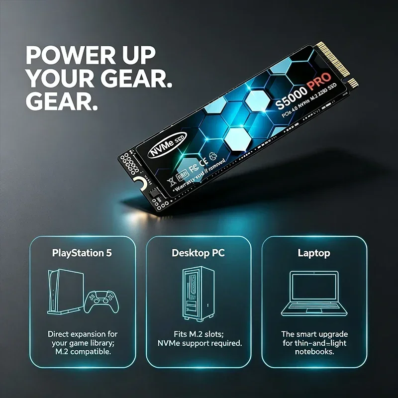 S5000 PRO M.2 SSD – dysk tward – M.2 Nvme 4Tb Pcie 4.0 Ssd recenzja i cena