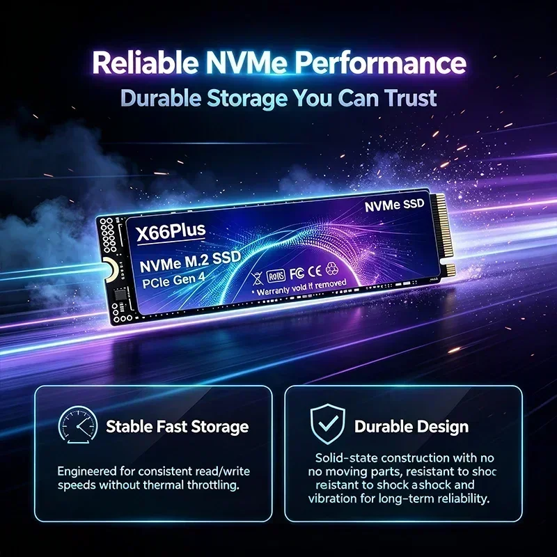NVMe M.2 SSD PCIe 4.0 X66Plus  – M.2 Nvme 4Tb Pcie 4.0 Ssd recenzja i cena