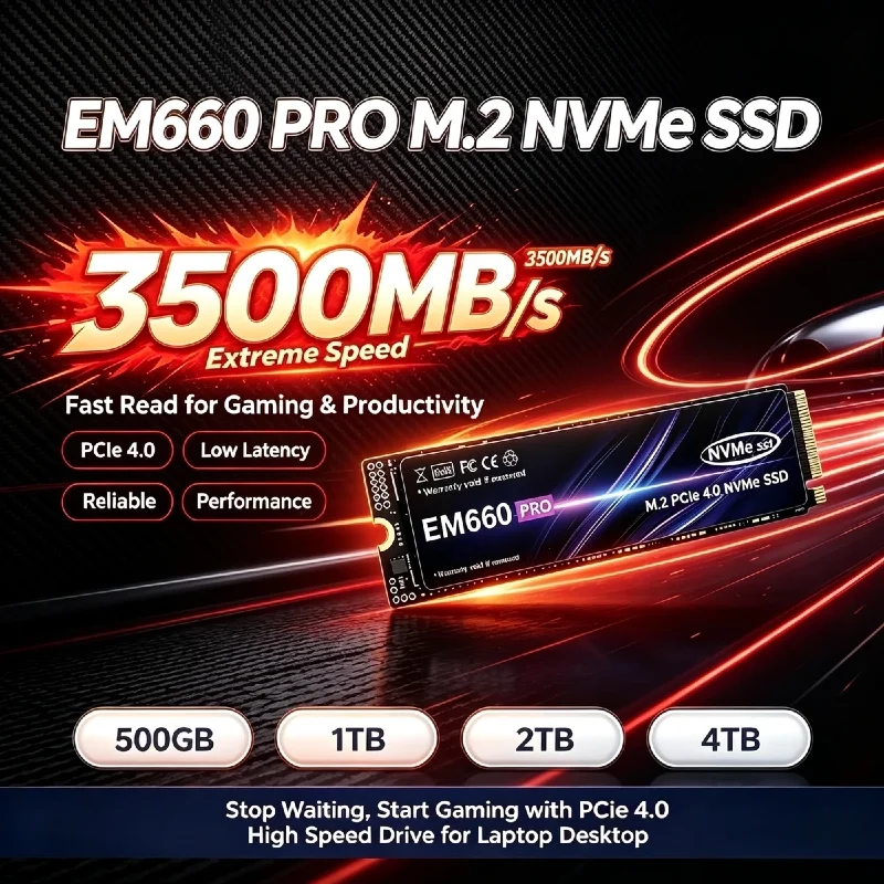 EM660 M.2 NVMe PCIe 4.0 SSD 50 – M.2 Nvme 4Tb Pcie 4.0 Ssd recenzja i cena