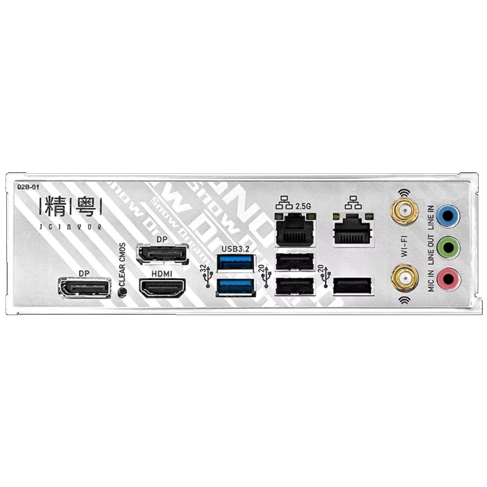 JGINYUE B760i-Snow Dream – pły – Lga 1700 Ddr5 Itx Motherboard recenzja i cena