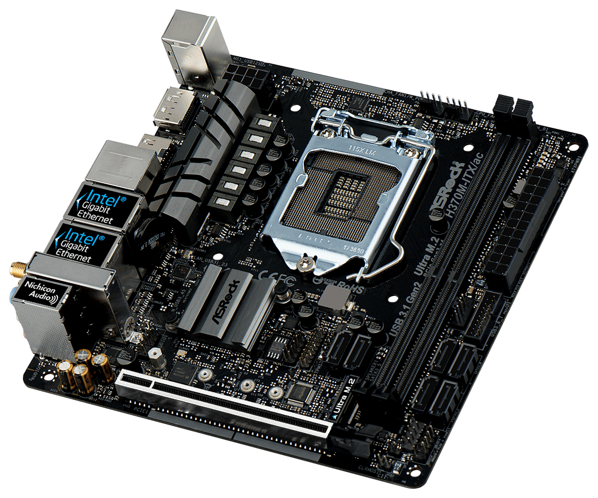 Płyta główna ASRock H370M-ITX/ – B650 Itx Motherboard Wifi recenzja i cena