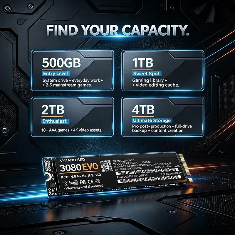3080 EVO 1TB 2TB 4TB M.2 NVMe  – M.2 Nvme 4Tb Pcie 4.0 Ssd recenzja i cena