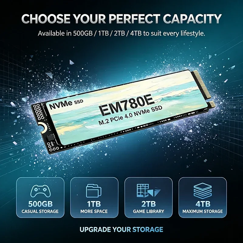 EM780E M.2 NVMe PCIe 4.0 – wew – M.2 Nvme 4Tb Pcie 4.0 Ssd recenzja i cena