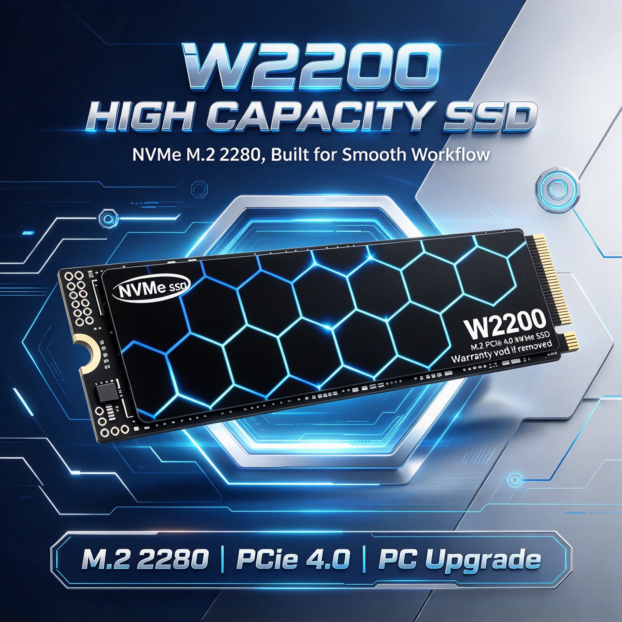 Nowy, szybki dysk SSD W2200 M2 – M.2 Nvme 4Tb Pcie 4.0 Ssd recenzja i cena