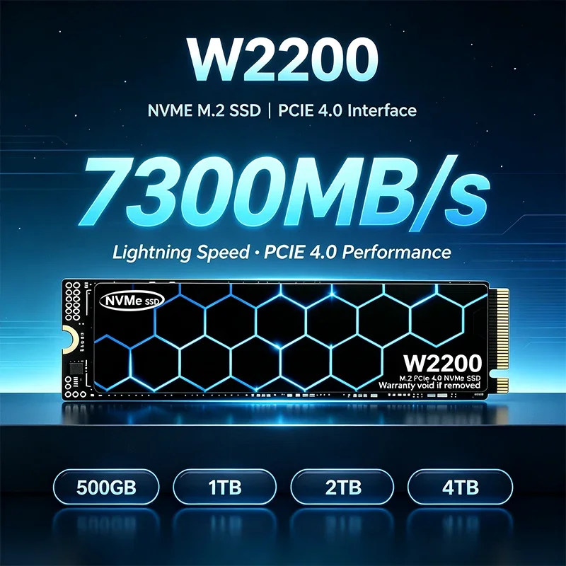 Nowy, szybki dysk SSD W2200 M2 – M.2 Nvme 4Tb Pcie 4.0 Ssd recenzja i cena